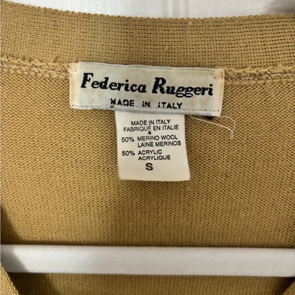 Vintage Diamond Patterned Y2K Cardigan - Picture 2 of 3